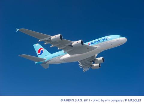 A380 KOREAN AIR - IN FLIGHT